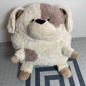 Warmies weighted lavender scented oversized dog with hand pockets